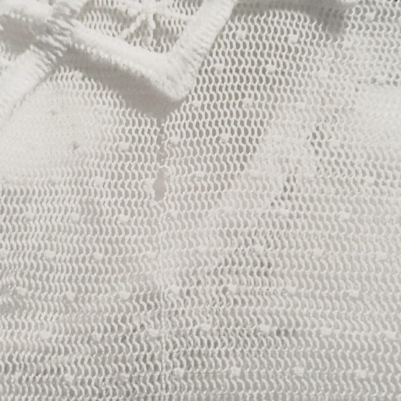 Three Floor Lace Dress Women's Size 2 In Line Off White Pairie - Picture 6 of 9